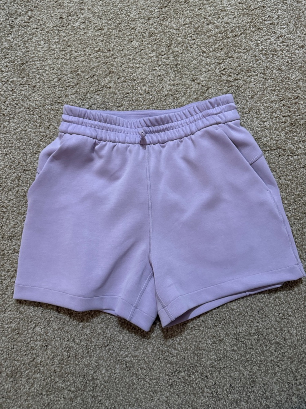 Softstreme High-Rise Short 4" Lavender Frost